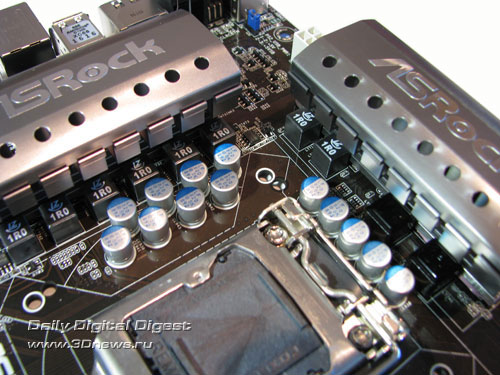 ASRock P55 Extreme преобразователь питания